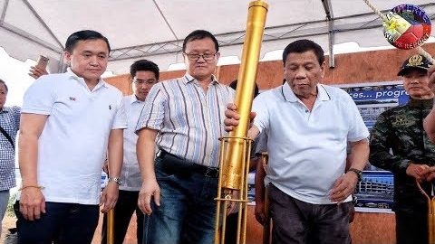 Pinangunahan ni Pangulong Duterte and groundbreaking Vista Alegre Homes ceremony