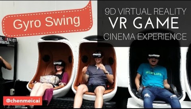 9D Virtual Reality VR Cinema Experience – SM MOA 2016