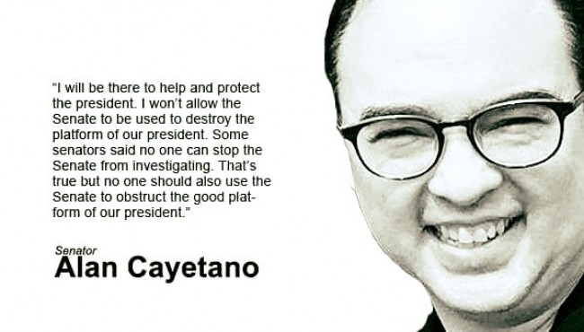Alan Cayetano invokes a striking statement!