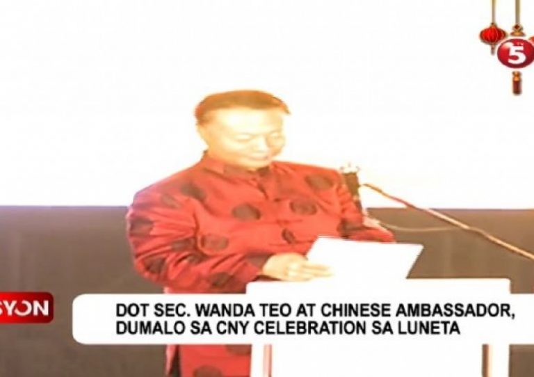 Chinese Ambassador nagpasalamat sa gumagandang relasyon ng Pilipinas at China