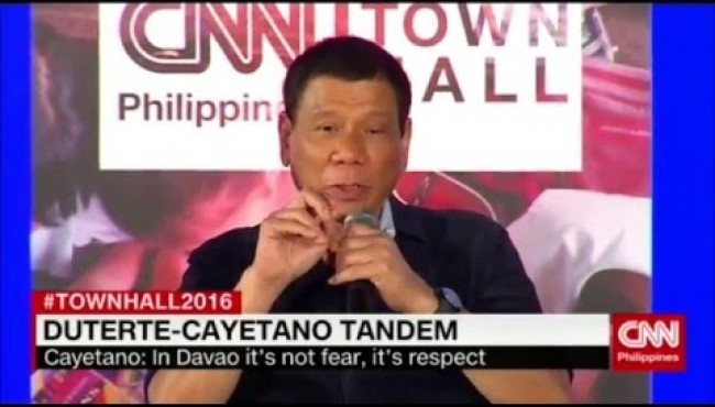 CNN Philippines TOWN HALL with Mayor Duterte and Senator Cayetano [FULL VIDEO]