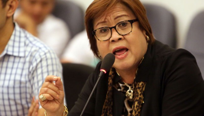 De Lima to Duterte: Can we afford a president with that kind of mentality?