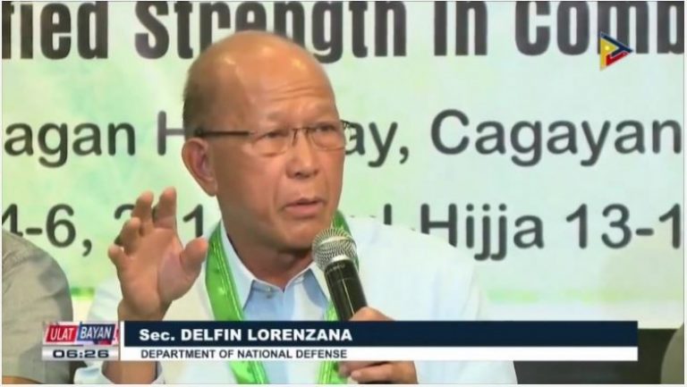 DND, hindi makikipagnegosasyon sa Teroristang Maute group