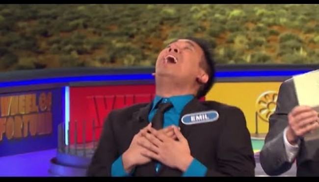 Emil’s Lucky Guess Wins $45,000 in Wheel of Fortune