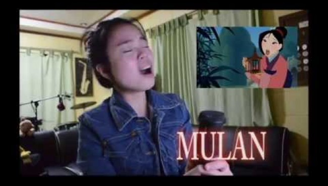 Hear your favorite Disney characters in one incredible Filipina voice!