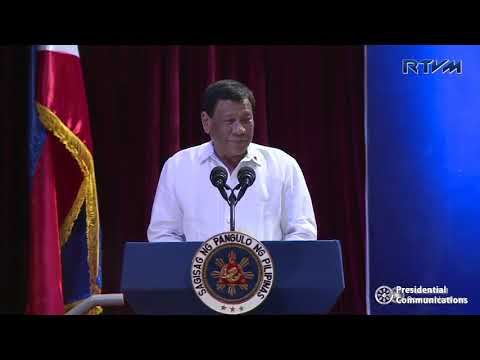 President Duterte’s speech in 71st Founding Anniversary of the Philippine Air Force