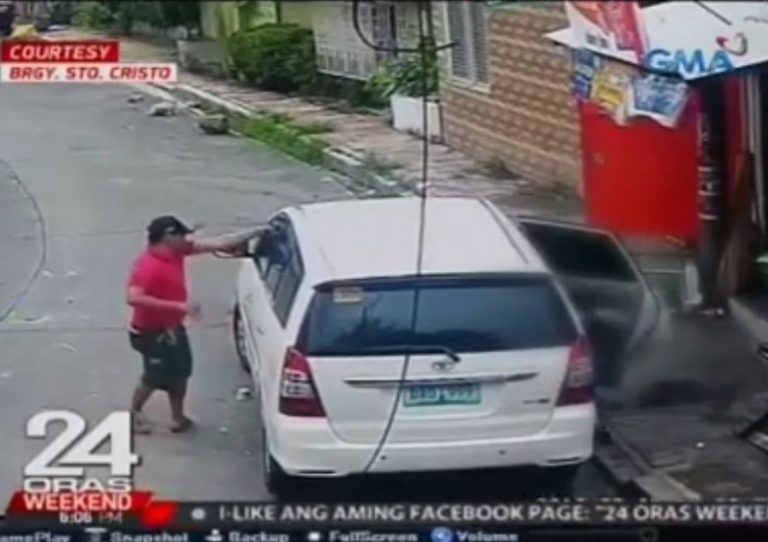 #HuliCam: Lalaki, pinagbabaril at ninakawan habang nasa loob ng sasakyan