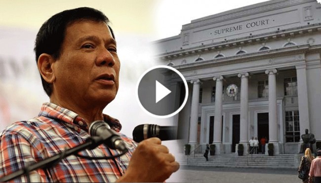 Law Dean: ‘Supreme Court can’t Question Wisdom of President Duterte’