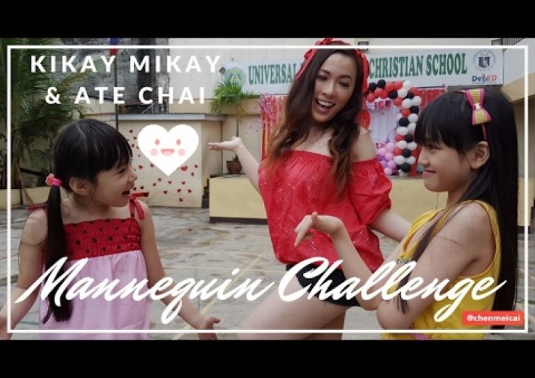 Mannequin Challenge with Kikay Mikay (Viva Artists) and Ate Chai