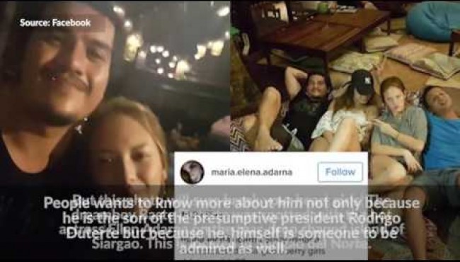 New heartthrob Baste Duterte spent a night with sexy model actress Ellen Adarna!