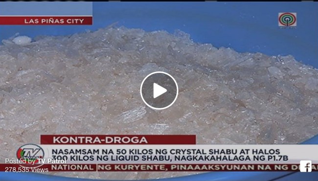PDEA Oplan ‘Firstblood’ raid P 1.7 Billion worth of Shabu in Las Piñas