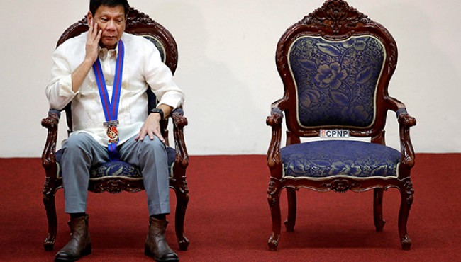 President Duterte: ‘If you ask me if I’m happy, I am not. It’s lonely. ‘