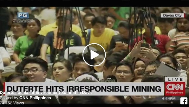 President Duterte: ‘It was the Filipino who voted me to power! and I work for the Filipinos’