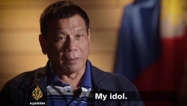 President Duterte: ‘(Vladimir Putin) My IDOL!’