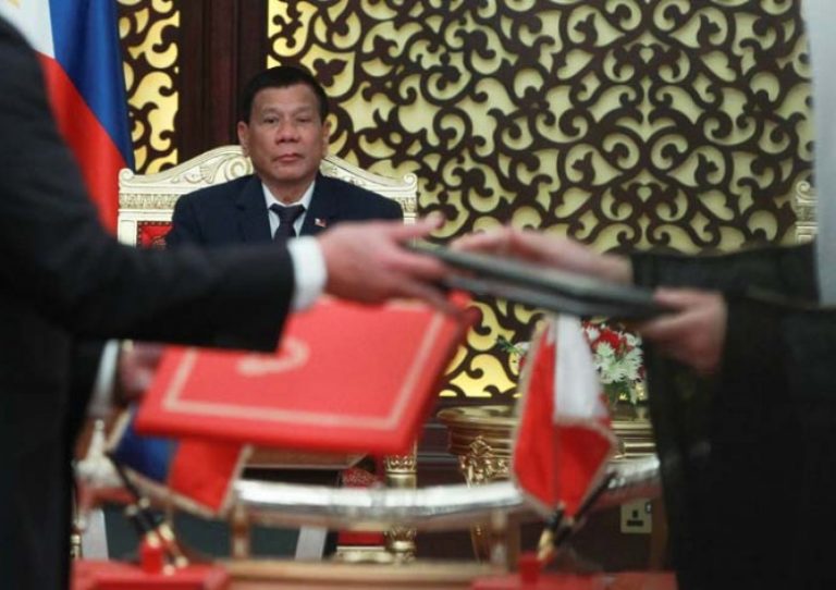 President Duterte witnesses AMA-NEH Agreement Signing