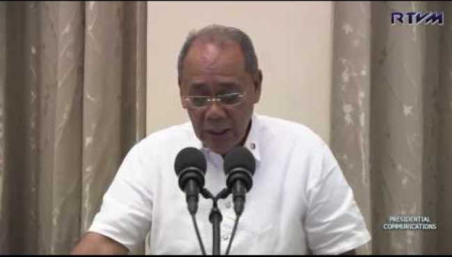 President Duterte’s message by Secretary Abella on Metro Manila Engagements