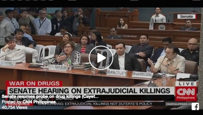 Sen. Cayetano: ‘Can Senator Trillanes stop talking to me?’ #SenateHearing