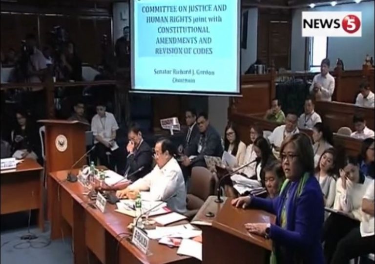 Sen. Leila De Lima: Atty. Topacio just called me a drug trafficker!