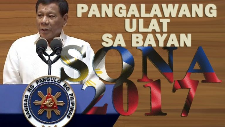 SONA 2017: President Rodrigo Duterte’s Key Priorities