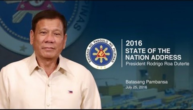 #SONA2016 LIVESTREAM: President Duterte’s First State of the Nation Address