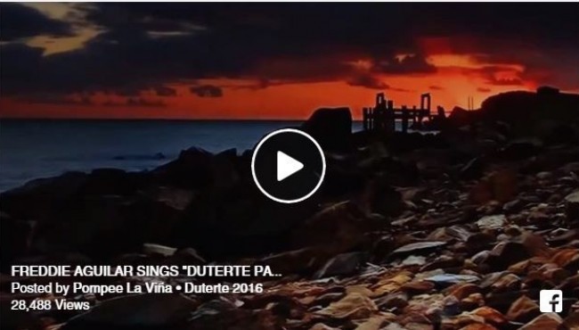 #TRENDING: Freddie Aguilar sings ‘DUTERTE PARA SA TUNAY NA PAGBABAGO’