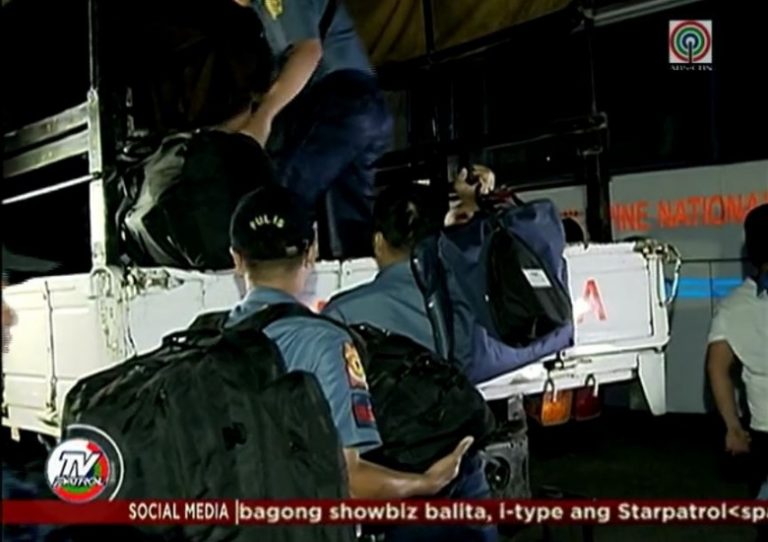 Tumulak na patungong Basilan ang mga Pulis na na-reassign sa Mindanao