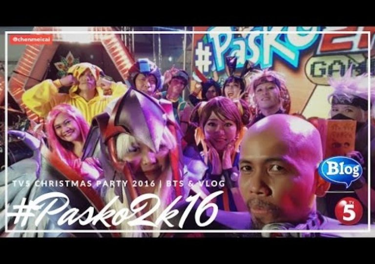 TV5 Pasko2K16 Cosplay Christmas Party Event VLOG