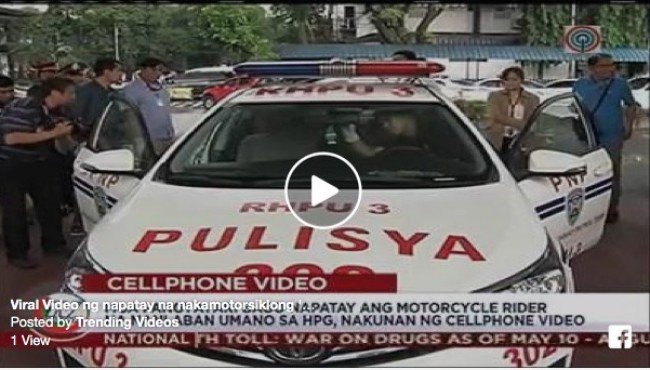Video ng nakamotorsiklong ‘nanlaban’ bago napatay!
