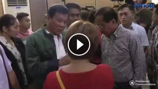 [Watch] President Duterte presents Norwegian Kjartan Sekkingstad to the media