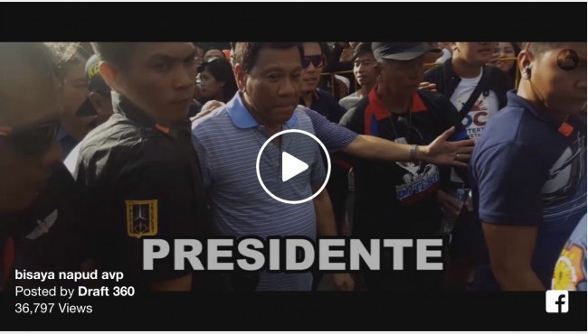 Watch the Official ‘Bisaya Napud’ Campaign Video for Duterte by DRAFT™360