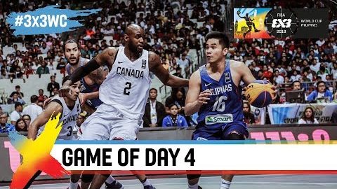 Canada vs Philippines FIBA 3×3 World Cup 2018 [FULL GAME]