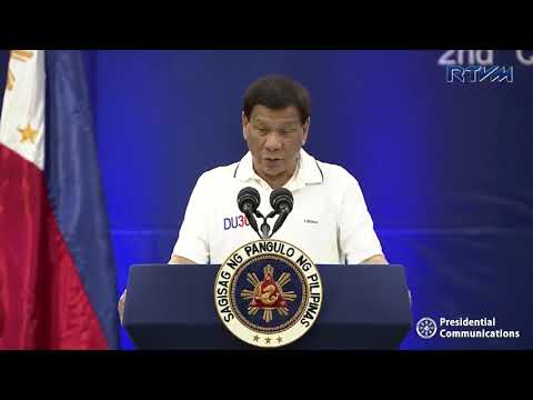 Pres. Duterte’s speech in PCL 2nd Quarterly Nat’l Executive Officers and Board Meeting and 5th CLLEP