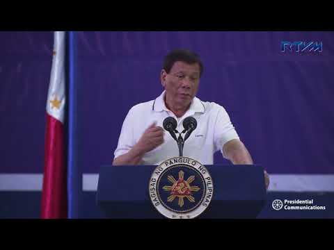 Pres. Duterte’s speech in Distribution of Certificates of Land Ownership Award (CLOAs)