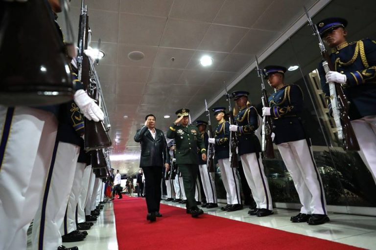 Pres. Duterte’s Arrival From South Korea