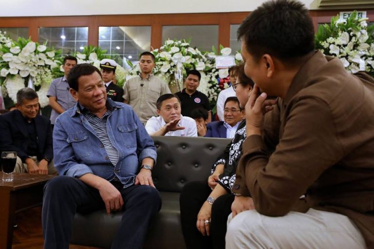 Wake Visit to former National Security Adviser Golez [IN PHOTOS]