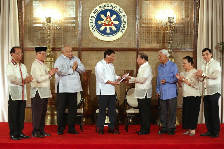 Handover Ceremony of the Proposed Federal Constitution by ConCom