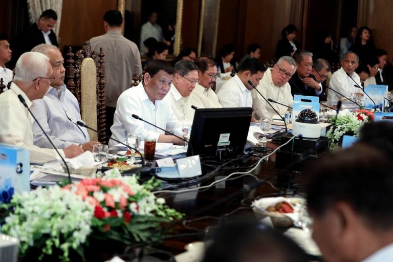 Pres. Duterte at the 27th Cabinet Meeting [IN PHOTOS]