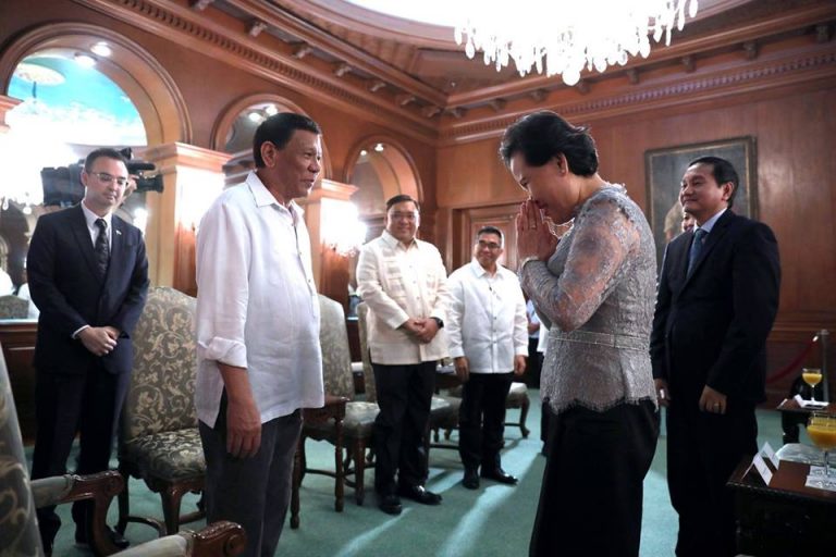 Farewell Call on Pres. Duterte by Cambodian Ambassador Tuot Panha [IN PHOTOS]