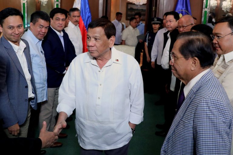 Pres. Duterte at Security Cluster Meeting [IN PHOTOS]
