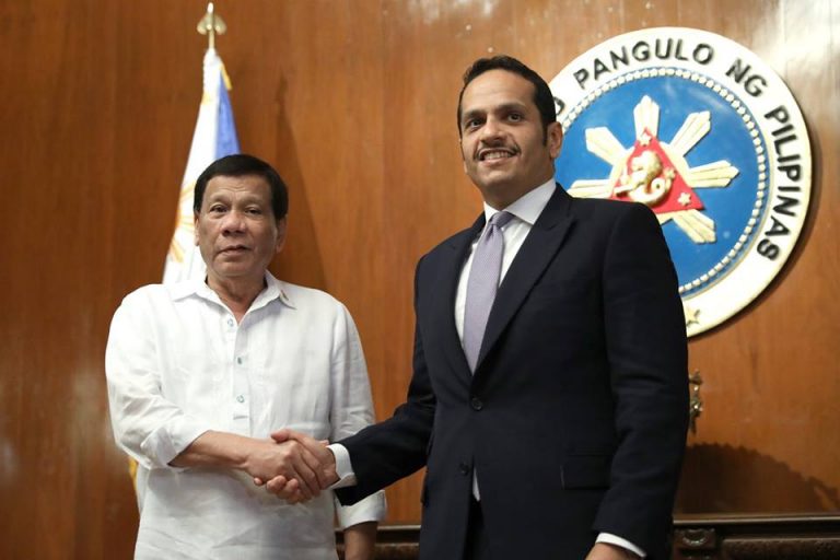 Qatar Deputy PM & Foreign Minister Pays Courtesy Call On Pres. Du  [IN PHOTOS]