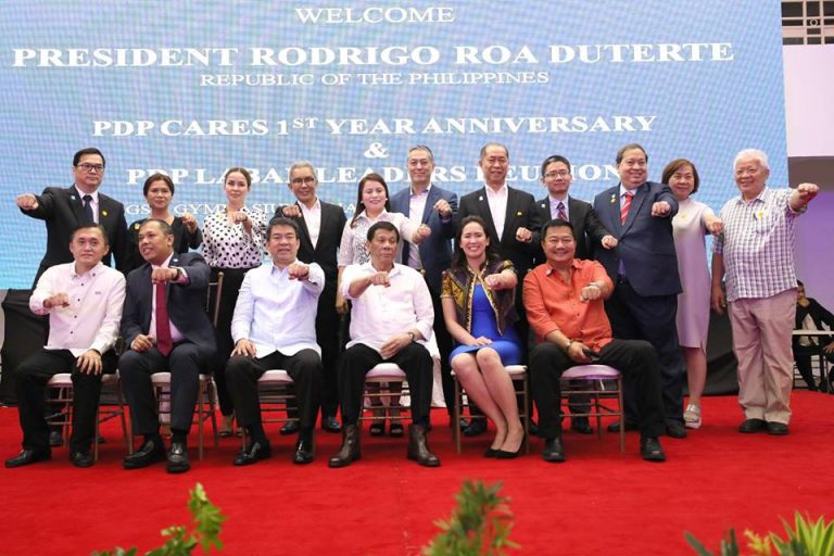 Pres. Duterte At PDP-Laban Cares Anniversary & PDP-Laban Leaders’  [IN PHOTOS]
