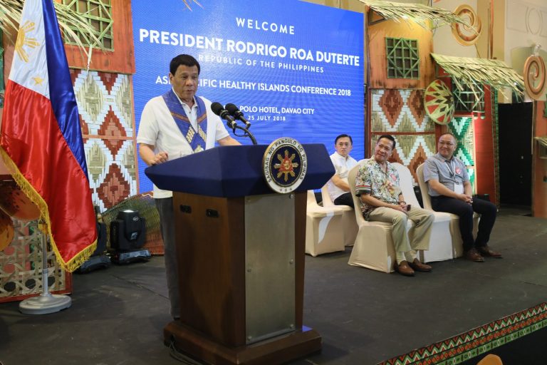 Pres. Duterte at Asia-Pacific Healthy Islands Conference 2018 [IN PHOTOS]
