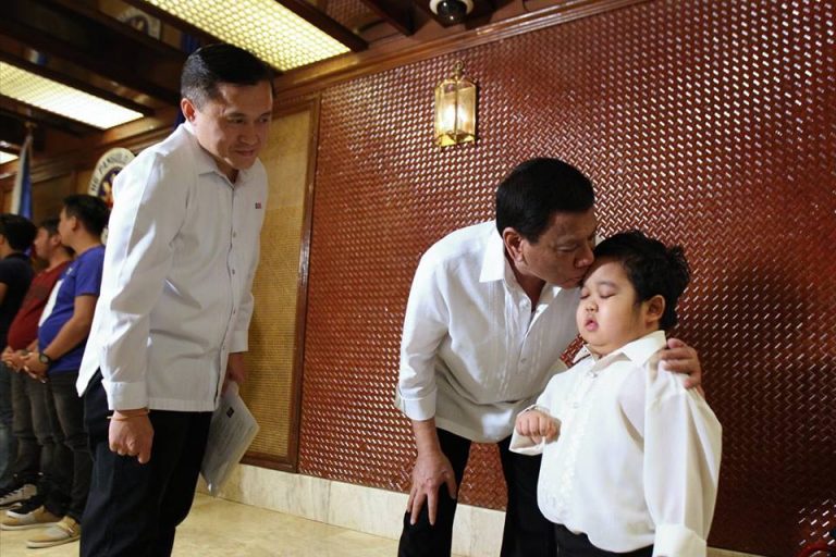 Pres. Duterte meets with Chordoma Patient Pio Malvar [IN PHOTOS]