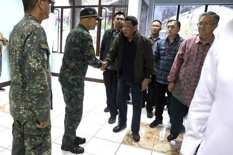 Pres. Duterte Meets with Families of Landslide Victims [IN PHOTOS]