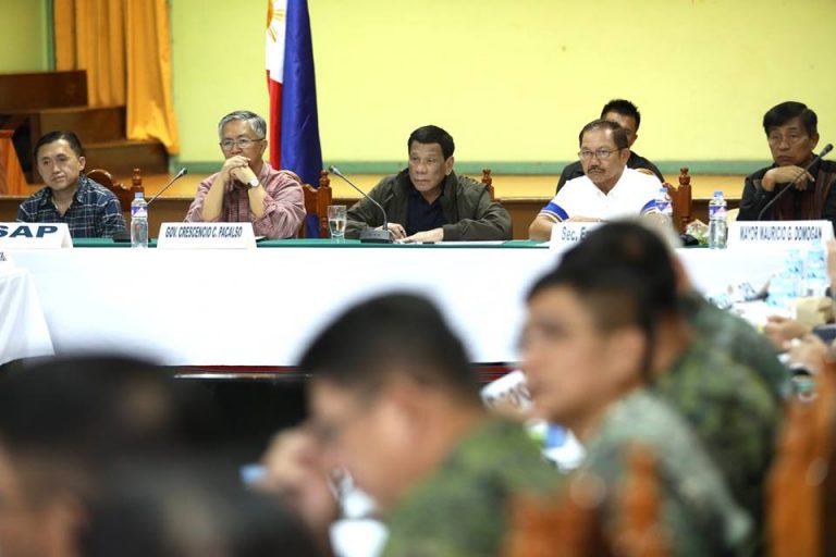 ‘Ompong’ Aftermath: Pres. Duterte Visits Benguet [IN PHOTOS]