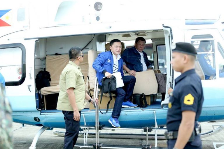 ‘Ompong’ Aftermath: Pres. Duterte Arrives In Tuguegarao City [IN PHOTOS]