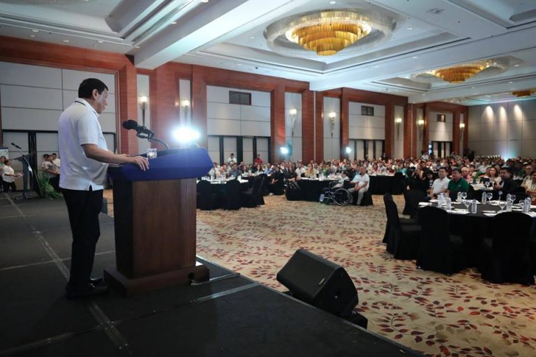 Pres. Duterte at LMP Visayas Island Cluster Conference [IN PHOTOS]