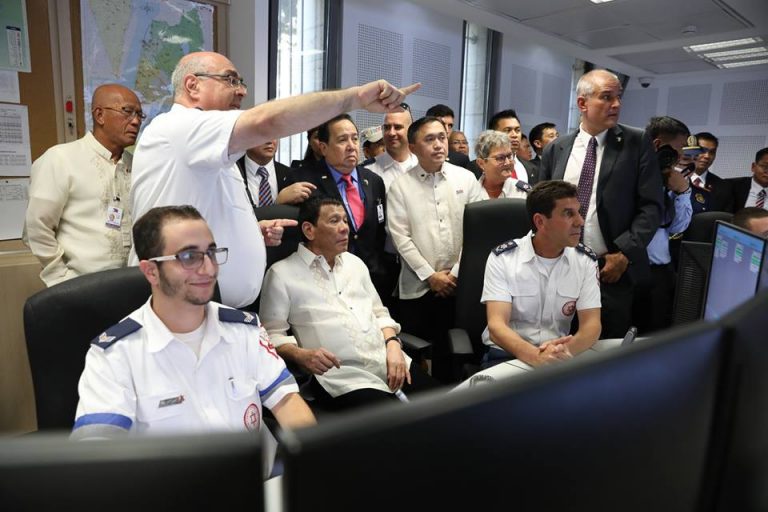 Pres. Duterte Visits Israel’s Magen David Adom [IN PHOTOS]