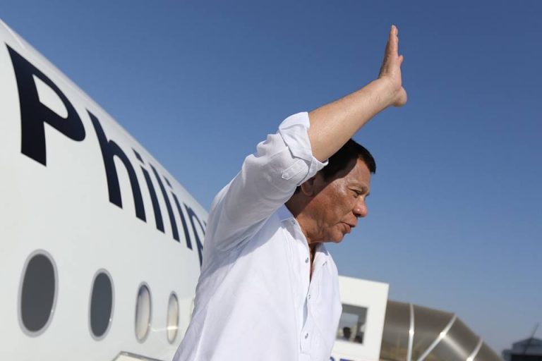 Pres. Duterte’s Departure From Israel [IN PHOTOS]