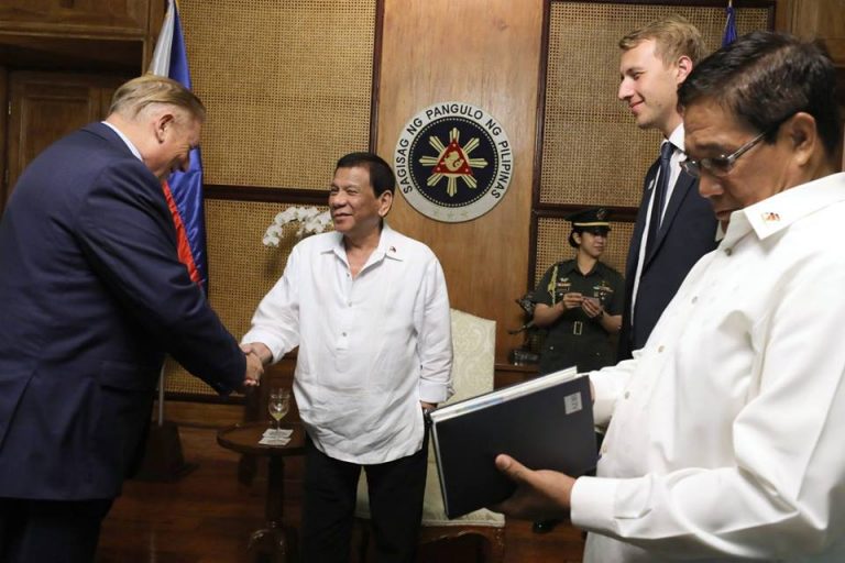 Pres. Duterte meets with Rosoboronexport Director Sergey Goreslav [IN PHOTOS]